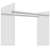 Firewood Rack Transparent 80x35x100 cm Tempered Glass 327469