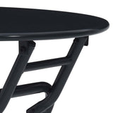Garden Table Folding Anthracite 50 x 50 x 72 cm Metal 42010320