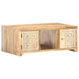 Coffee Table 90x50x35 cm Solid Mango Wood 321801