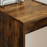 Desk Smoked Oak 109 x 50 x 78 cm Engineered Wood 891204