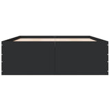 Bed Frame without Mattress Black 120x200 cm 3280931