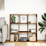 Room Divider Bookcase Old Wood 102x29x103,5 cm Engineered Wood 858046