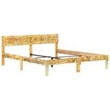 Bed Frame without Mattress Solid Reclaimed Wood 180x200cm 288438