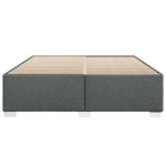 Bed Frame without Mattress Dark Grey Super King Fabric 3284510
