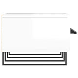 TV Cabinet High Gloss White 150x36x30 cm Engineered Wood 829174