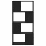 TV Cabinet Set Black 60 x 24 x 125.5 cm Engineered Wood 875196
