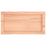 Wall Shelf Light Brown 60x30x cm Treated Solid Wood Oak 363645