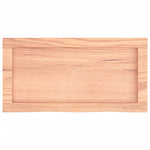 ZNTS Wall Shelf Light Brown 60x30x cm Treated Solid Wood Oak 363645