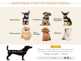 Dog Sofa Bed for XS-Sized Dogs, Cat Sofa with Soft Cushion, Pet Chair Lounge with Washable Cover, T3398P349668