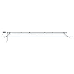Retractable Awning Manual White 600 x 300 cm Fabric 3331650