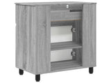 Bathroom Vanity Unit Grey Sonoma 60 x 35 x 80 cm 889421
