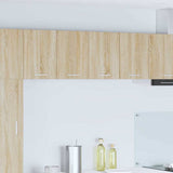 Hanging Cabinet 2 pcs Sonoma Oak and White 60 x 31 x 40 cm 884167