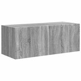 TV Wall Cabinet 2 pcs Grey Sonoma 78.5 x 31 x 29.5 cm 892222