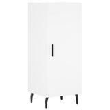 Highboard White 34.5x34x180 cm Engineered Wood 3198801