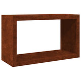 Firewood Rack 100x40x60 cm Weathering Steel 850988