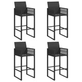 Garden Bar Set Black 3328886
