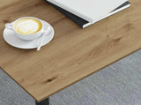 Coffee Table Artisian Oak 100 x 100 x 45 cm Engineered Wood 892589