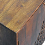 Chestnut Dice Cabinet IN3616