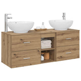 Bathroom Furniture Set 3 pcs Artisan Oak 49.5 x 44.5 x 65 cm 3405906