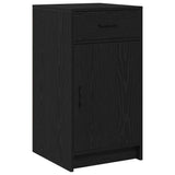 Dressing Table with Door Black 50 x 41 x 135 cm Engineered Wood 3334255