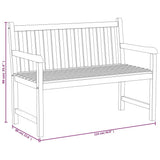 Garden Dining Set Natural Teak 3157153