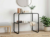Console Table Grey Sonoma 100 x 42.5 x 70 cm Engineered Wood 8007524