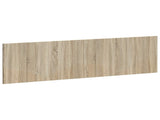 Wall-Mounted Headboard HOORN Sonoma Oak Engineered Wood 897377