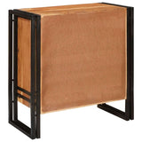 Sideboard with Drawer Brown 66 x 33 x 70 cm Solid Acacia Wood 4016720