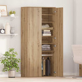 Highboard Artisan oak 80 x 39 x 178 cm Engineered wood 3365571
