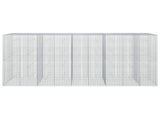 Gabion with 3.5 mm Wire and 5x5 cm Mesh 450x50x200 cm 3462387