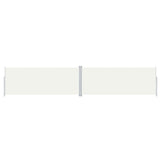 Retractable Side Awning Cream 200x1000 cm 318043