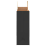 Paper Bags 250 pcs with Handles Black 32x17x44 cm 4101650
