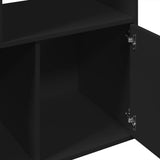 Bookcase Black 70x36x189 cm Engineered Wood 3295318