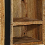Bathroom Cabinet 40x30x90 cm Solid Wood Rough Mango 4013609
