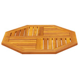 Table Top 70x70x2 cm Octagonal Solid Wood Acacia 4004261
