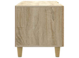 TV Cabinet Sonoma Oak 102 x 34.5 x 50 cm Engineered Wood 894697
