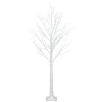 ZNTS 6FT Snowflake Christmas Tree with 96 LED Lamp 79858224