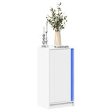 Sideboard with LED White 42.5x34x85 cm Engineered Wood 852138