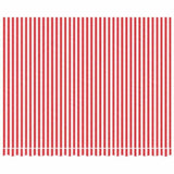 Replacement Fabric for Awning Red and White Stripe 4x3 m 367716