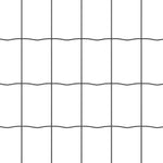 Fence with Posts Grey 1 x 25 m Steel 3336140