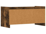 TV Cabinet 71.5 x 33 x 47 cm Smoked Oak Engineered Wood 8011151