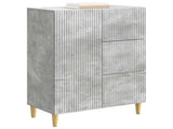 Sideboard Concrete Grey 66 x 34.5 x 90 cm Engineered Wood 894628