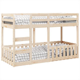 Bunk Bed 90x190 cm Solid Wood Pine 3308592
