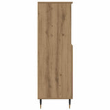 Highboard Artisian Oak 60x36x110 cm Engineered Wood 857459