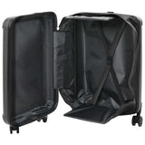 Suitcase Folding Dark grey 34 x 23 x 55.5 cm ABS Plastic 42006230