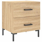 Bedside Cabinets 2 pcs Sonoma Oak 40x35x47.5 cm Engineered Wood 827315