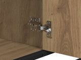 Bathroom Cabinet Artisan Oak 80 x 33 x 60 cm Engineered Wood 883638