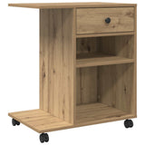 Printer Stand Artisian Oak 60 x 40 x 68.5 cm Engineered Wood 8004430