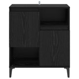 Sideboard Black Oak 60 x 35 x 70 cm Engineered Wood 881262
