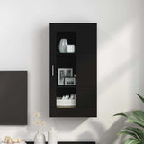 Wooden Cabinet Black 50 x 29 x 100 cm Engineered Wood 880222